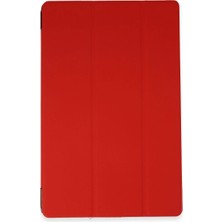 Vintessy Apple Ipad Pro 13 (2024) Kılıf Tablet Smart Kılıf - Kırmızı