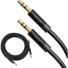 Philips SWR2102S/93 5 Metre 3.5mm Erkek - Erkek Aux Stereo Ses Kablosu Hi-Fi