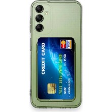 Vintessy Samsung Galaxy A15 4g Kılıf Kart Şeffaf Silikon - Şeffaf