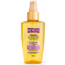 2 Adet Bioblas Saç Bakım Yağı Onarıcı ve Dolgunlaştırıcı 100 ml