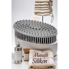 İlanib Ticaret Turk Masajlı Silikon Banyo Fırçası Nuage Design