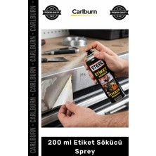 Carlburn #sprey Yapışkan Çözücü Hızlı Yüzey Temizleme Güçlü Sticker Giderici 200 ml Etiket Sökücü Sprey