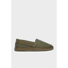 Calvin Klein Logolu Espadril Ayakkabı HM0HM02075LDI Erkek Ayakkabı HM0HM02075 Ldı