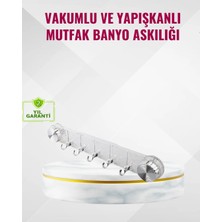 İlanib Ticaret Duvar Tipi Vakumlu Askılık Şeffaf Orta Tasarımlı