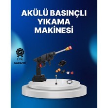 İlanib Ticaret Kablosuz Taşınabilir Basınçlı Yıkama Tabancası Köpük Şişeli