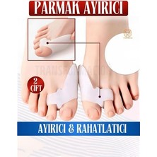 İlanib Ticaret Turk Baş Parmak Parmak Ayırıcı ve Rahatlatıcı 2 Çift