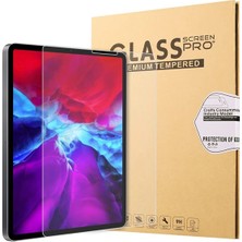 İlanib Ticaret Ipad Pro 12.9 2021-2020-2018 Tempered Cam Ekran KORUYUCU-(5775)