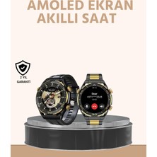 İlanib Ticaret Amoled Ekran Akıllı Saat Uyku Nabız Adım Ölçer Su Geçirmez