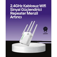 İlanib Ticaret Wps Destekli 2.4ghz + 5ghz Wifi Sinyal Güçlendirici