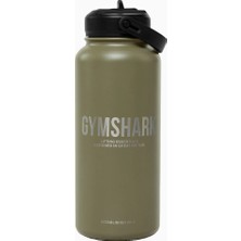 Gymshark 1 Litre Metal Yalıtımlı Pipetli Termal Şişe