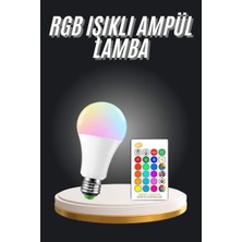 İlanib Ticaret Ambiyans Aydınlatma Rgb LED Lamba Kumandalı Renk Değiştirebilen