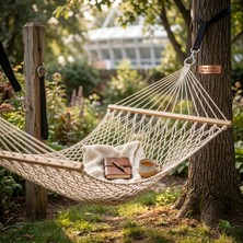 Motto Ticaret Makrome Ip Lüks Tek Kişilik Hamak