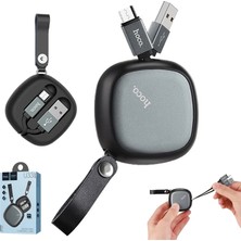 İlanib Ticaret Hoco U33 Taşıma Çantalı  Mikro USB KABLO-(5775)