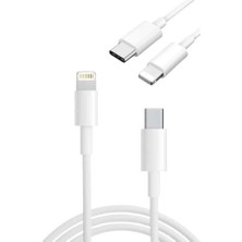 İlanib Ticaret Type-C Ligtning 30W Ios Şarj Kablosu Hızlı Şarj Kablosu