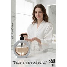 İlanib Ticaret Sıvı Sabunluk – Kırık Beyaz Renk 350 ml  Modern Tasarım