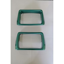 Işır Tofaş Sis Farı Çerçevesi 468 Turkuaz Boyalı Boyalı Sağ Sol Takım