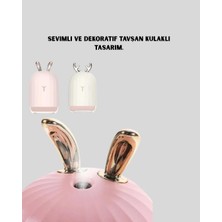 İlanib Ticaret Beyaz Renk Ultrasonik Hava Nemlendirici ve Aromaterapi Difüzörü