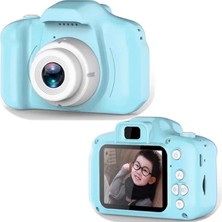 İlanib Ticaret Mavi Kompakt Mini Kamera Hd Video ve Fotoğraf Çekim Özellikli Şarjlı Model