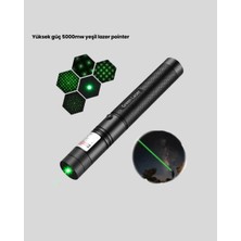 İlanib Ticaret Uzun Mesafe Görünürlüklü Yeşil Lazer Pointer Şarjlı