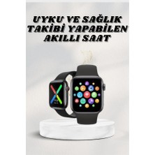 İlanib Ticaret Akıllı Saat Wireless Şarj Yüksek Çözünürlüklü Müzik Dinleme Sesli Cevaplama
