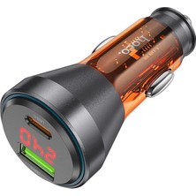 İlanib Ticaret Hoco NZ12B Unimpeded PD48W USB + Type-C Araç Çakmaklık Hızlı Şarj ALETI-1852
