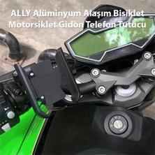 İlanib Ticaret Ally Alüminyum Alaşım Bisiklet Motorsiklet Gidon Telefon TUTUCU-1852