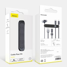 İlanib Ticaret Baseus Cable Fixer Kit Kablo Organizatör Tutucu ve AYRIŞTICI-1852