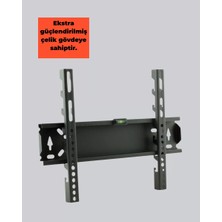 İlanib Ticaret 32-65” Tv Duvar Askı Braketi 75 kg Kapasiteli Anti Statik Boya