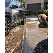My Best Store Şarjlı Basınçlı Oto Yıkama Tabancası Kablosuz Taşınabilir Araç Yıkama Makinesi