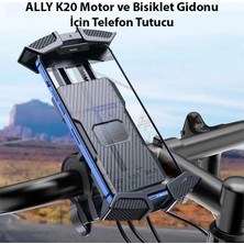 İlanib Ticaret Ally K20 Motor ve Bisiklet Gidonu Için Telefon TUTUCU-1852