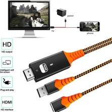 İlanib Ticaret Ally Phone USB Hdtv Cable Lightning Type C HDMI KABLOSU-1852
