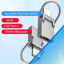 İlanib Ticaret Ally 64GB Type-C USB Otg Flash Bellek - USB 2.0 100MB/S Flash DISK-1852