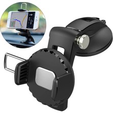 İlanib Ticaret Ally 360 Dönebilen Torpido Üstü Vakumlu Araç Oto Telefon TUTUCU-1852