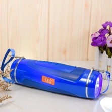 İlanib Ticaret T&g TG601 Kablosuz Bluetooth 5.0 Speaker Hoparlör+El FENERI-1852