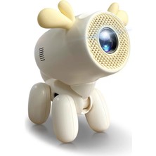 İlanib Ticaret Döner Başlıklı Akıllı Projeksiyon HDMI USB Tf Girişli