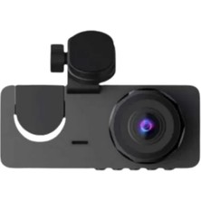 İlanib Ticaret Üç Kameralı 1080P Full Hd Araç Içi Kamera – G-Sensörlü ve Gece Görüşlü