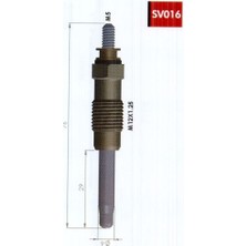Svac Kızdırma Bujisi 11V  Bmc TM30 Alfa Romeo 6-164 1.8-2.0-2.4-2.5td Volvo V90 3 6f Range Rover 2.4-2.5d Td (4 Ad )