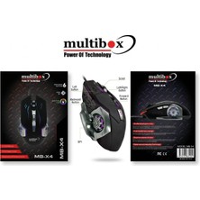 Redline Multibox X4 Oyuncu Mouse 2400 Dpı