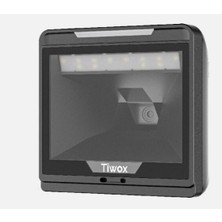 Tiwox VS-8000, Masaüstü Tipi, Laser, 2d Karekod, USB Kablolu, Barkod Okuyucu