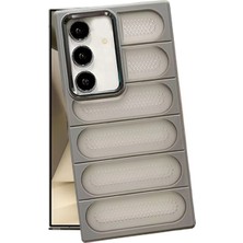Vintessy Samsung Galaxy S24 Kılıf Airmax Silikon Kapak - Titan Gri