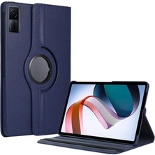 Vintessy Xiaomi Redmi Pad Se 4g Kılıf 360 Tablet Deri Kılıf - Lacivert