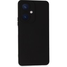 Vintessy Vivo Y27 Kılıf Nano Içi Kadife Silikon - Siyah