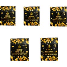 luxurianthome 5 Adet 1 kg Kefo Gold Special Hindistan Cevizi Nargile Kömürü