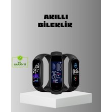 Vintessy Akıllı Bileklik Adım Sayarlı Kalori Takipli Bildirim Uyumlu IP67