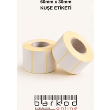 60X30MM. Kuşe 500 Adet Evde Kullanım Için Ideal Kavanoz Tarih Baharat Etiketleri