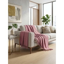 Grape Textile Balık Sırtı Serisi/gül Kurusu/koltuk Örtüsü