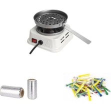 luxurianthome Mini Elektrikli Ocak + Sipsi + Rulo Nargile Folyosu 3in1