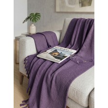 Grape Textile Balık Sırtı Serisi/mor/koltuk Örtüsü