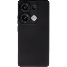 Vintessy Xiaomi Redmi Note 13 4g Kılıf Nano Içi Kadife Silikon - Siyah