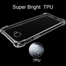 ZM Store Galaxy J4 Plus Uyumlu Kılıf Nitro Anti Shock Sert Şeffaf Silikon Kapak